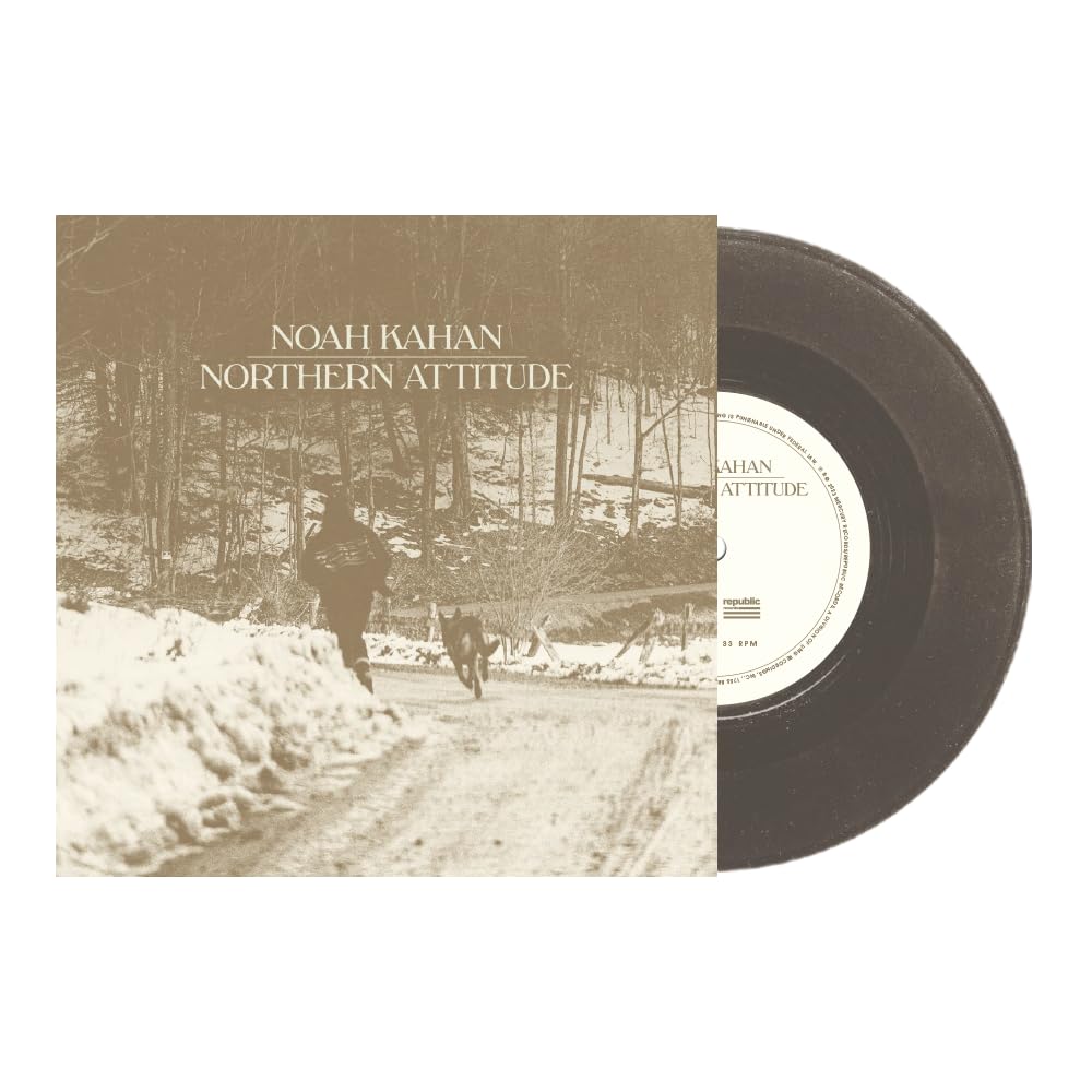 Noah Kahan - Northern Attitude (Black Ice Colored Vinyl with Poster) (7" Single) [Import] | Vinyl