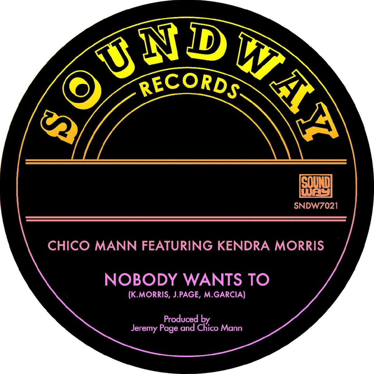 Chico Mann - Nobody Wants To | Vinyl