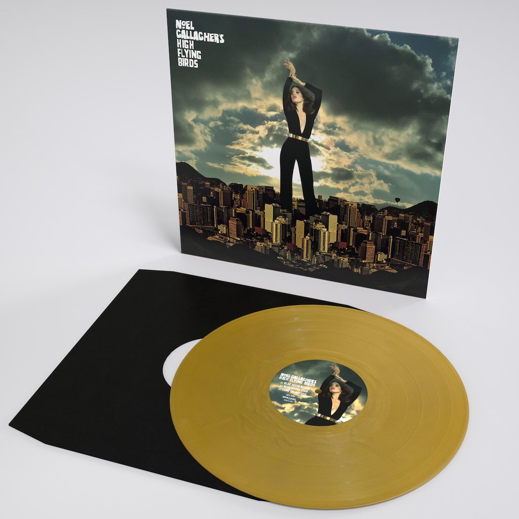 Noel ( High Flying Birds ) Gallagher | Blue Moon Rising (Colored Vinyl, Gold, Limited Edition, Indie Exclusive) | Vinyl