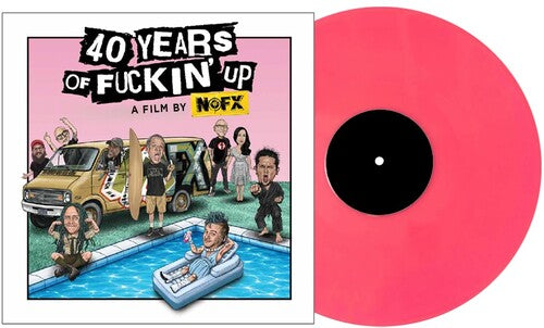 Nofx - 40 Years of Fuckin' Up (Original Soundtrack) (Pink Colored Vinyl) | Vinyl