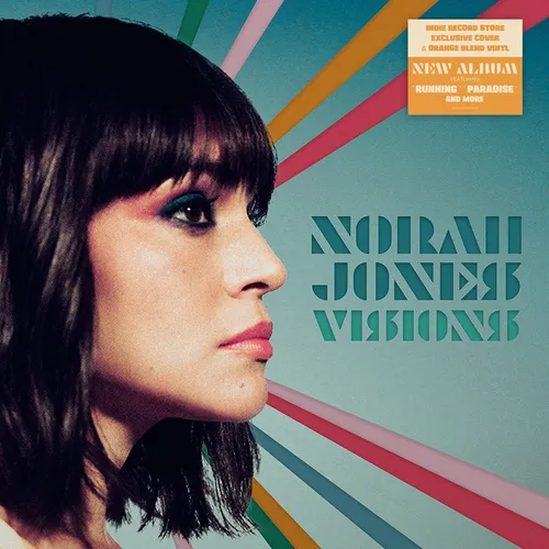 Norah Jones | Visions (Indie Exclusive, Colored Vinyl, Orange, Alternate Cover) | Vinyl - 0