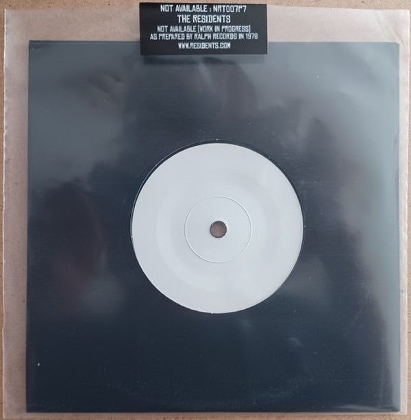 THE RESIDENTS - Not Available (Work in Progress) | Vinyl