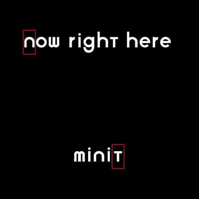 MINIT - Now Right Here | CD