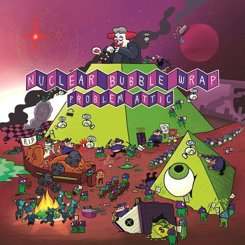 Nuclear Bubble Wrap - Problem Attic [Explicit Content] (Indie Exclusive, Red & Orange Swirl Colored Vinyl) | Vinyl