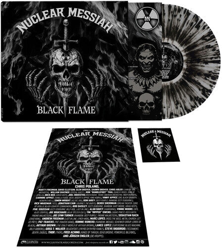 Nuclear Messiah - Black Flame (Limited Edition) [Silver, Black, Clear, Splatter] | Vinyl