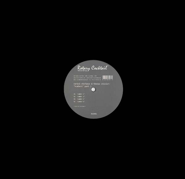 DANIEL STEFANIK & THOMAS STIELER - Numbers Part 1 | Vinyl