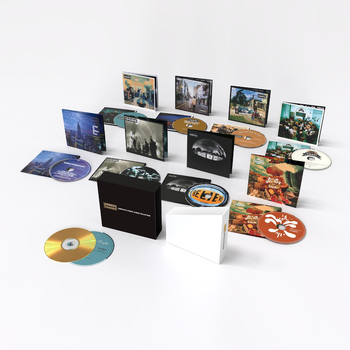 Oasis - Complete Studio Album Collection (8 Album Boxset) [CD] | CD