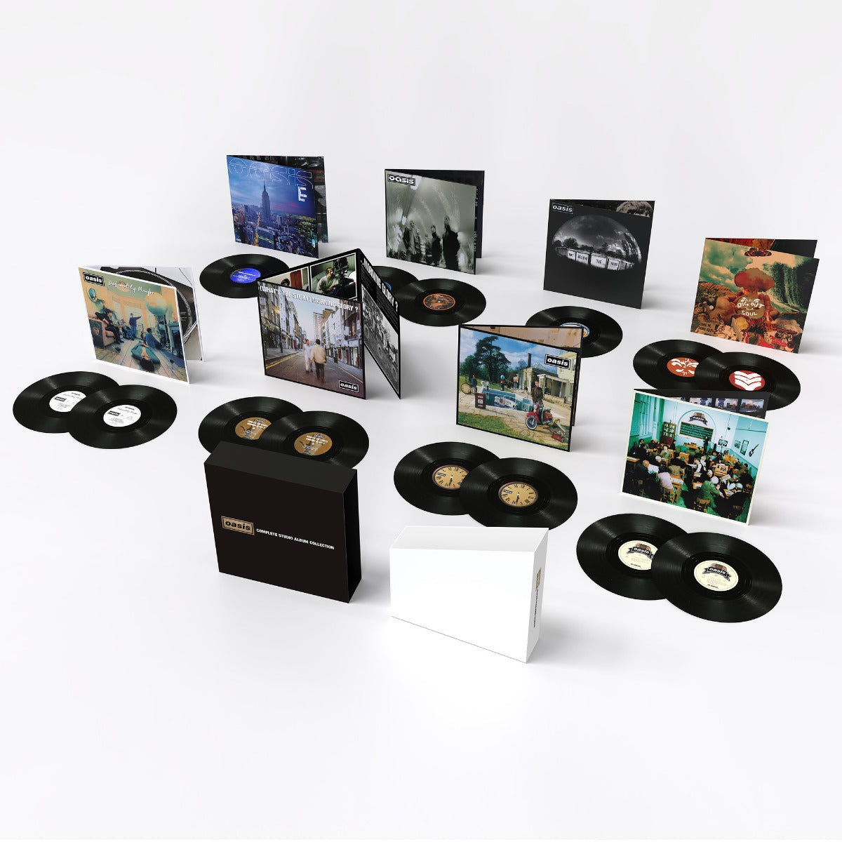 Oasis - Complete Studio Album Collection (8 Album Boxset) [LP] | Vinyl