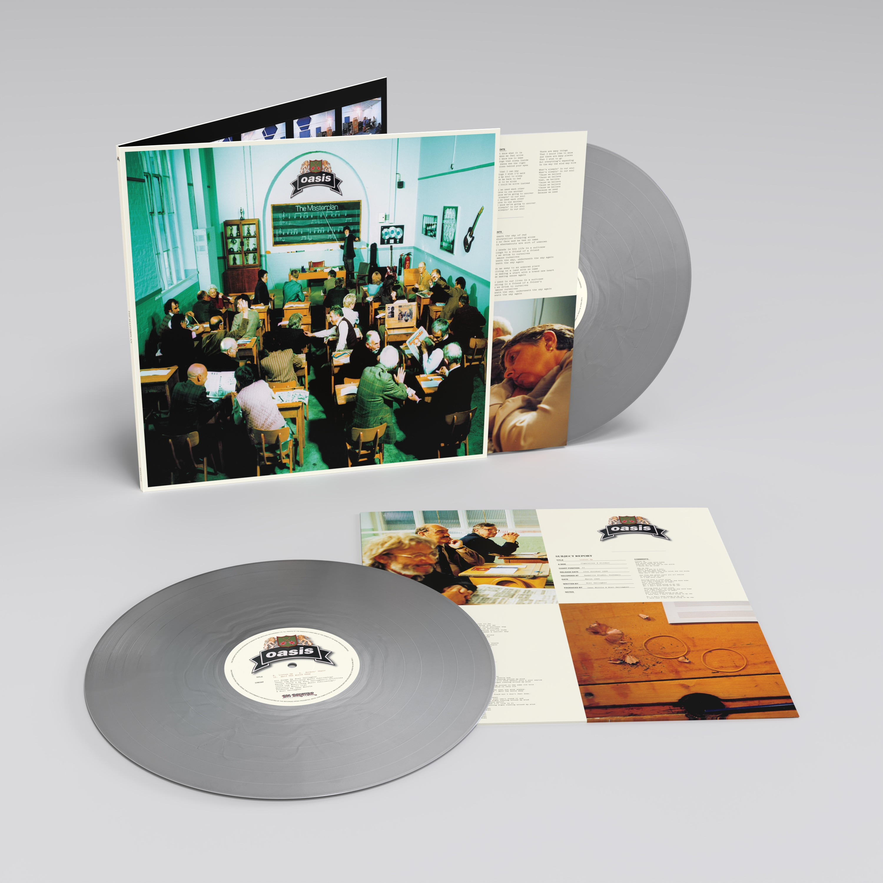 Oasis | The Masterplan (Remastered Edition) (Silver Vinyl) | Vinyl