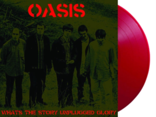 Oasis | What's the Story Unplugged Glory (Limited Edition, Colored Vinyl, Red) [Import] | Vinyl