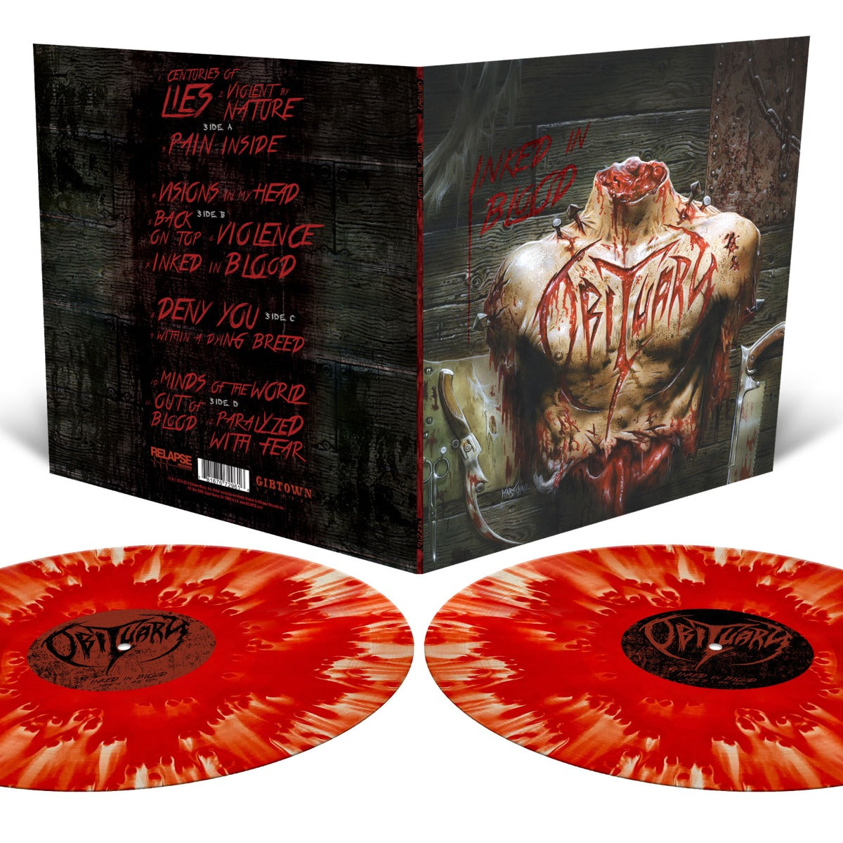 Obituary - Inked In Blood (Limited Edition, Pool Of Blood Colored Vinyl) [Import] (2 Lp's) | Vinyl
