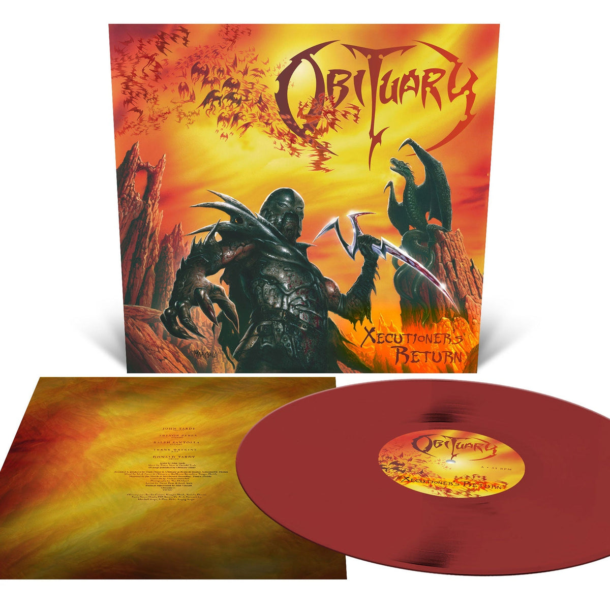 Obituary - Xecutioner'S Return (Reissue) [Oxblood] | Vinyl