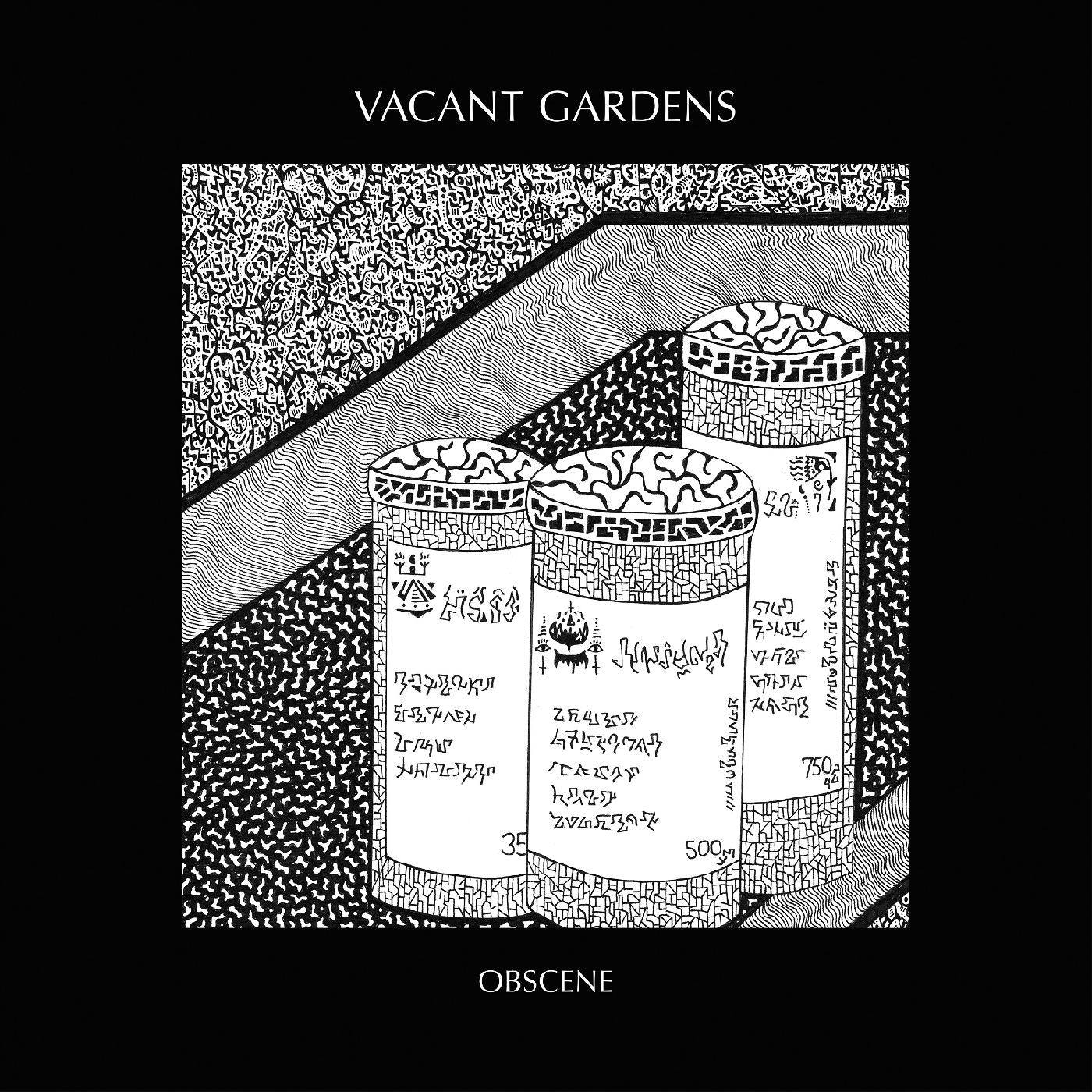 Vacant Gardens - Obscene (CLEAR VINYL) | Vinyl