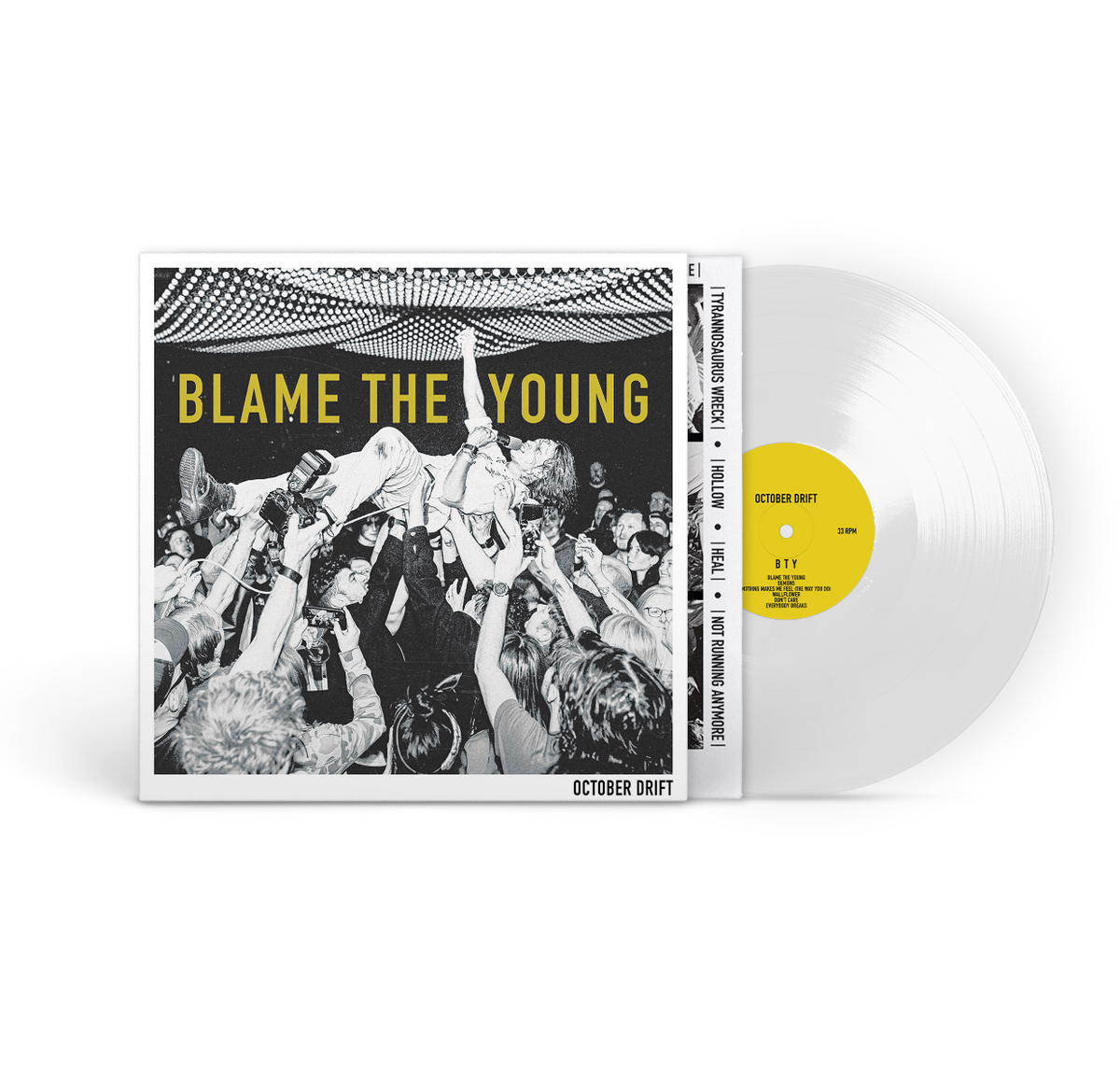 October Drift - Blame The Young (Clear Vinyl, 180 Gram Vinyl) | Vinyl