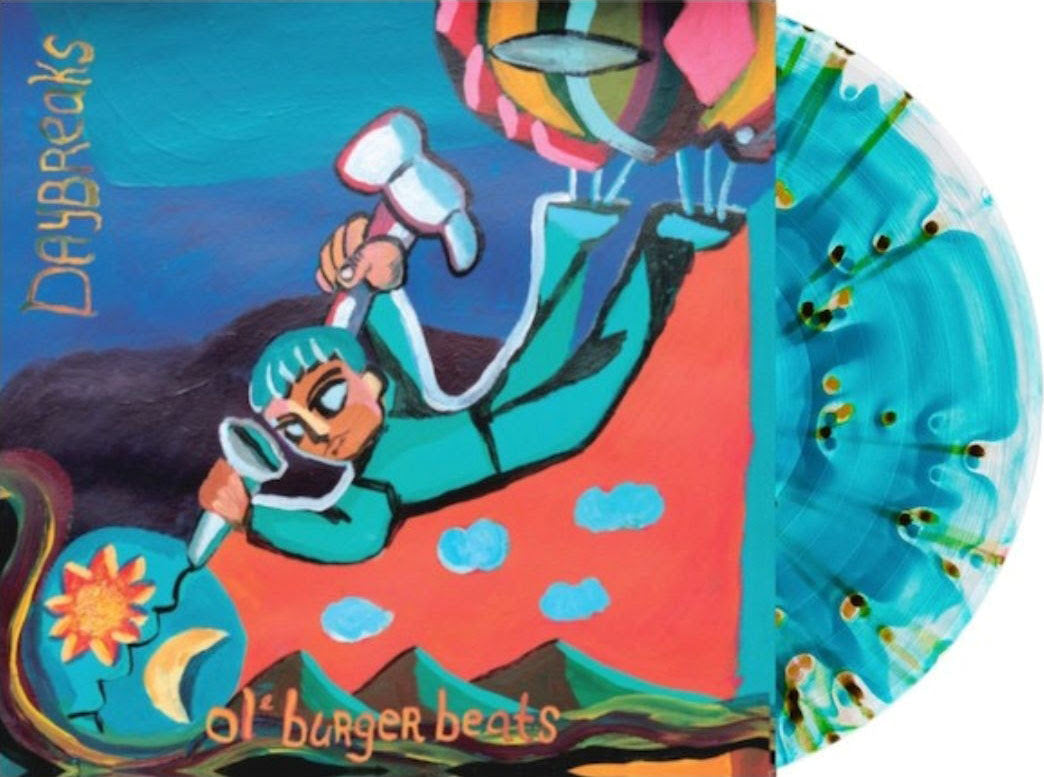 Ol’ Burger Beats - Daybreaks (Indie Exclusive, Ghostly Sea Blue w/ Black & Green Splatter Colored Vinyl) | Vinyl