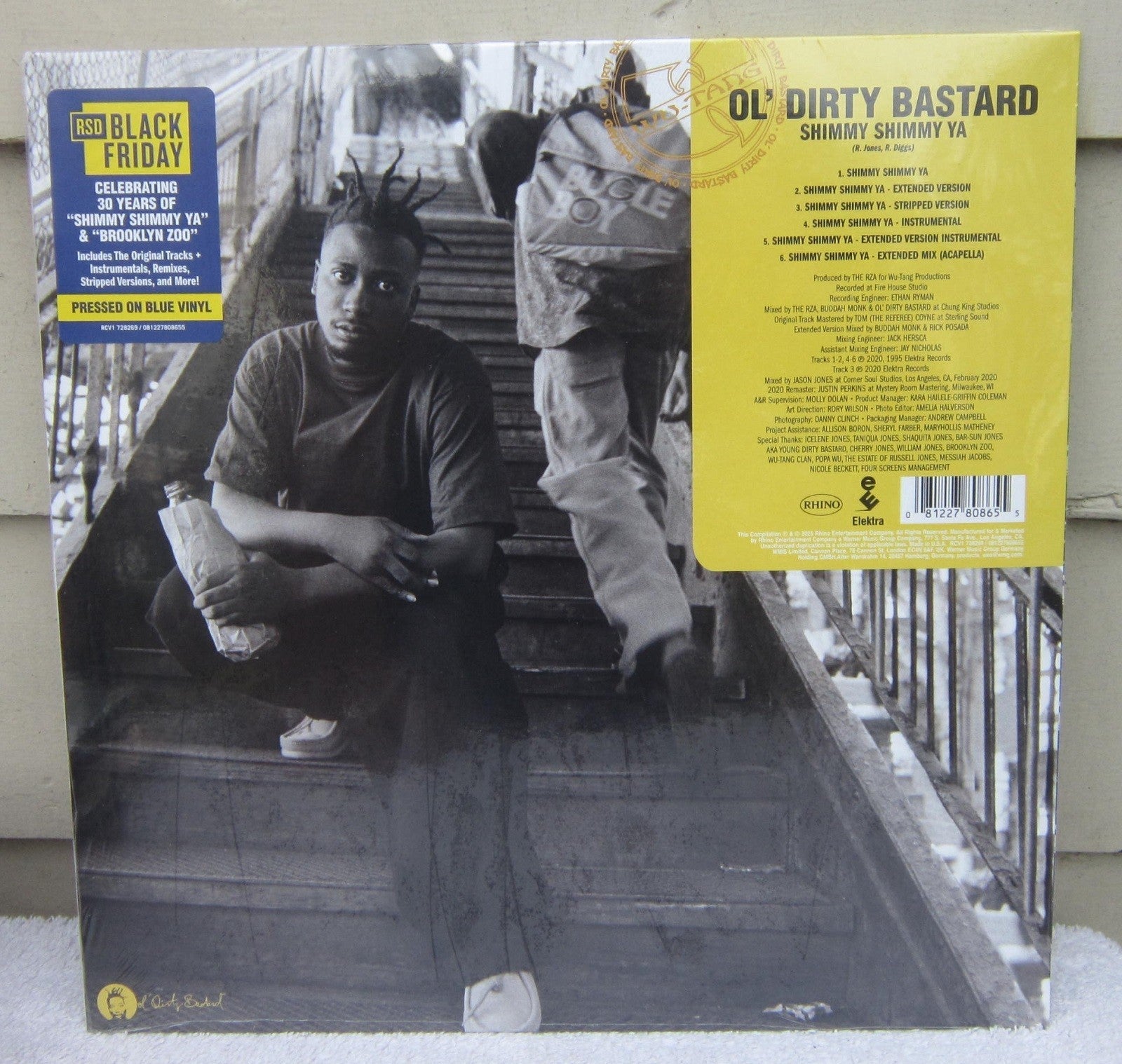 Ol' Dirty Bastard | Shimmy Shimmy Ya / Brooklyn Zoo [12"] [RSD 11.28.25] | Vinyl