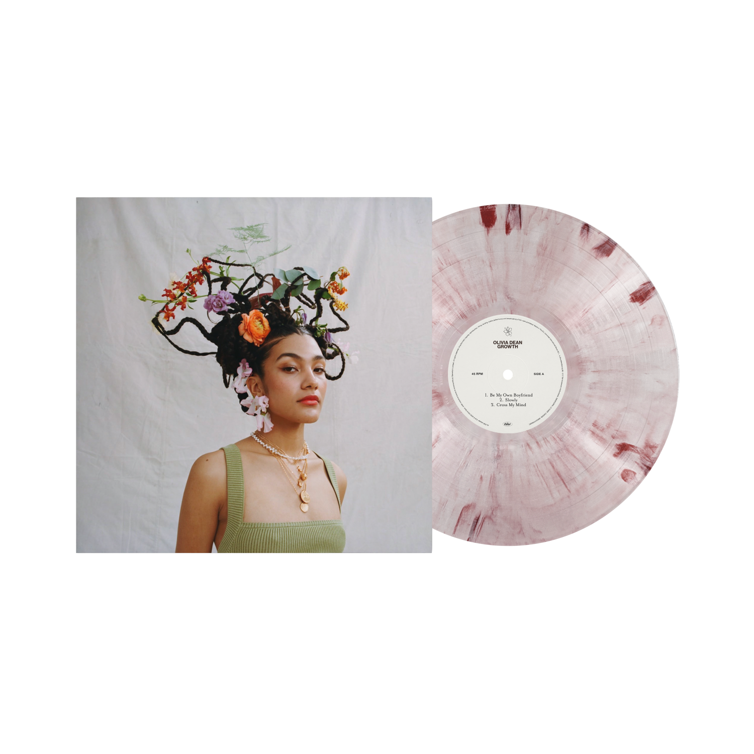 Olivia Dean - Growth (Indie Exclusive) [Pink Marble 10" Ep] | Vinyl