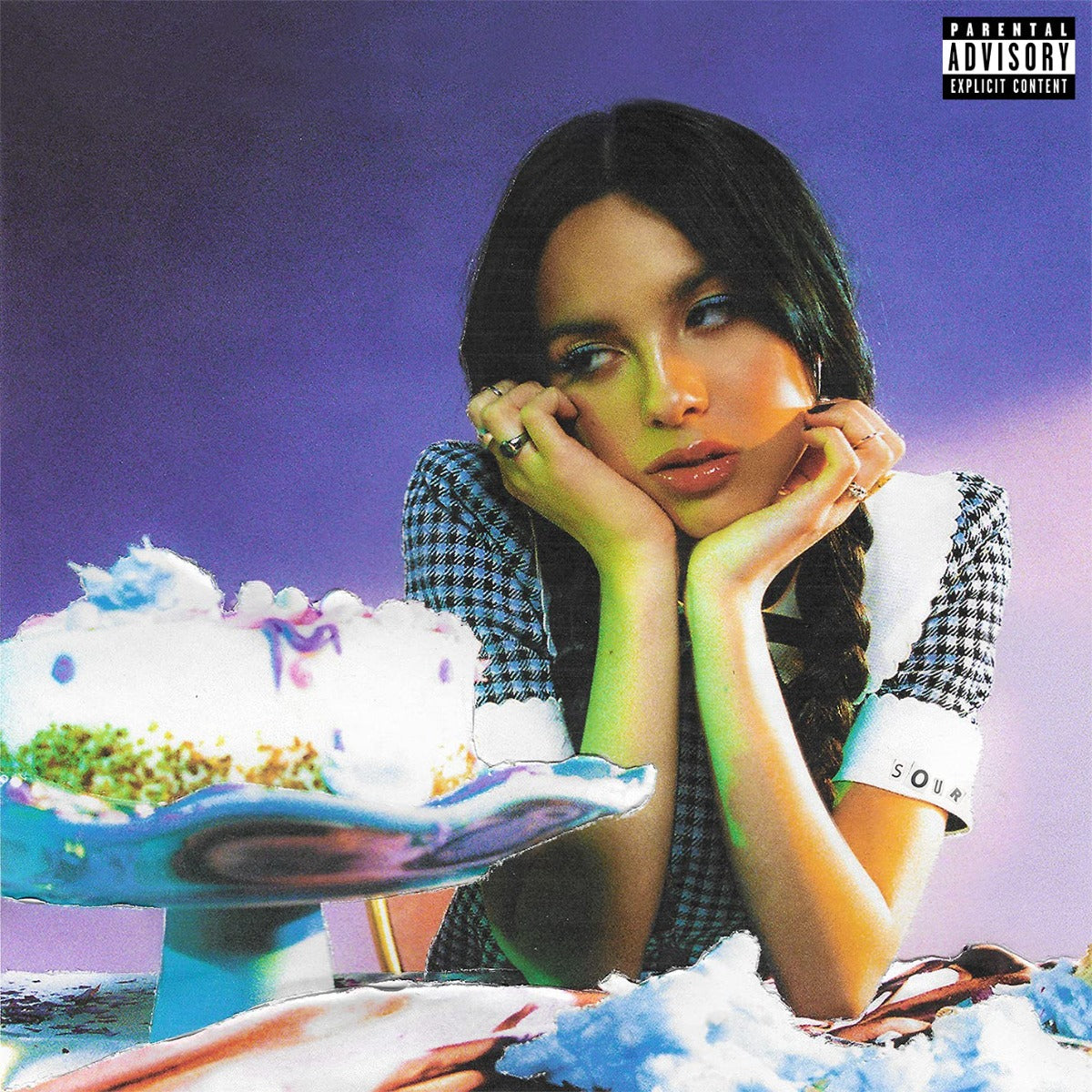 Olivia Rodrigo - Sour: Deluxe Edition [Explicit Content] (Alternate Cover, Mini-Poster) [Import] | CD