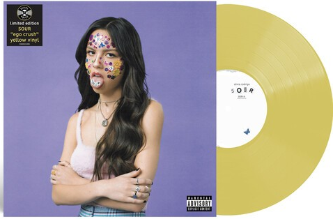Olivia Rodrigo - Sour (Limited Edition, "Ego Crush" Yellow Colored Vinyl) | Vinyl
