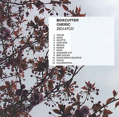 BOXCUTTER - Oneric | CD