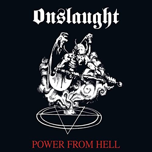 Onslaught - Power From Hell (White W/ Red Splatter Vinyl) | Vinyl