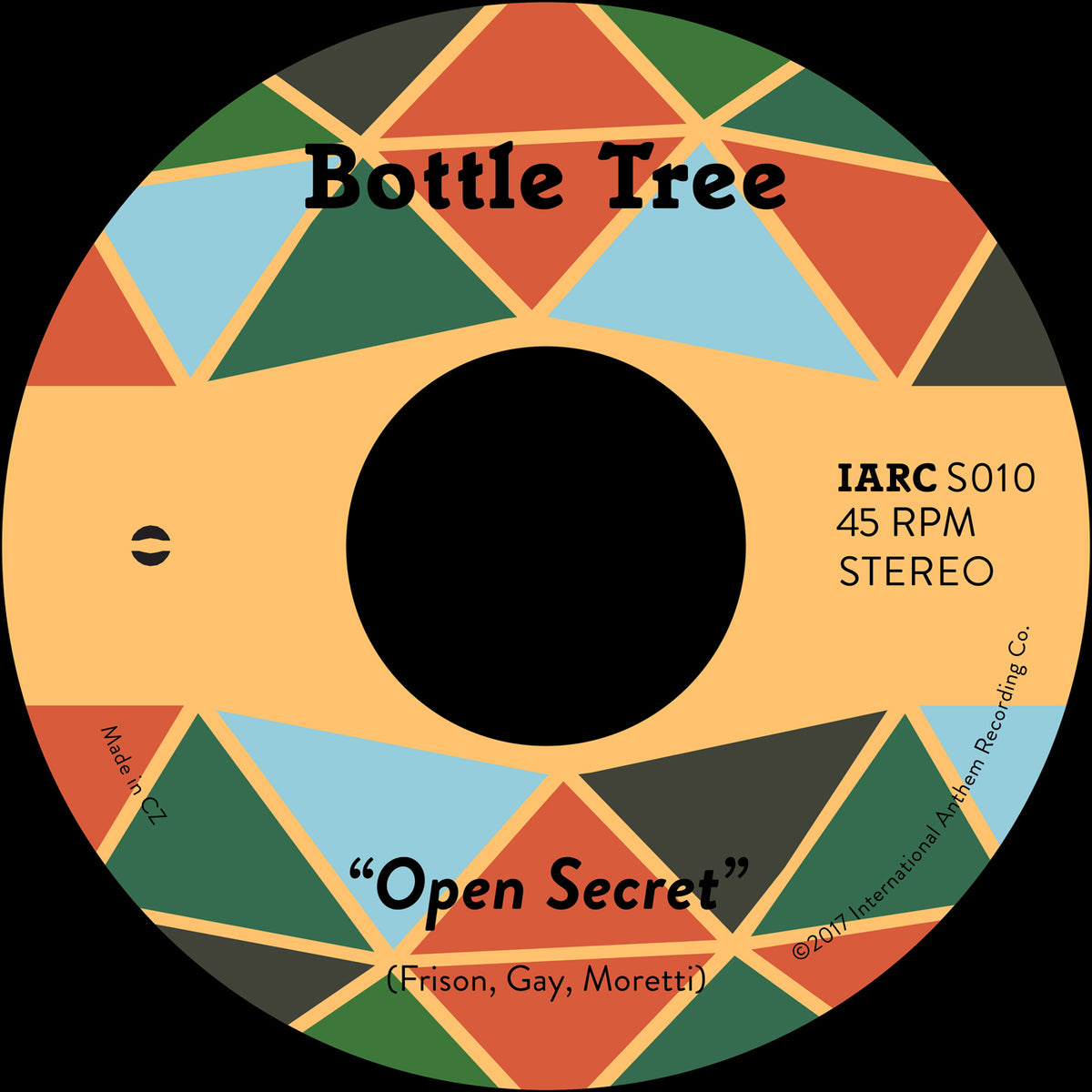Bottle Tree - Open Secret b/w Open Secret (drums) | Vinyl