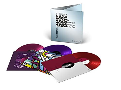 Orchestral Manoeuvres In The Dark - Architecture & Morality - The Singles [Magenta/Purple/Red 3 12" LPs] | Vinyl
