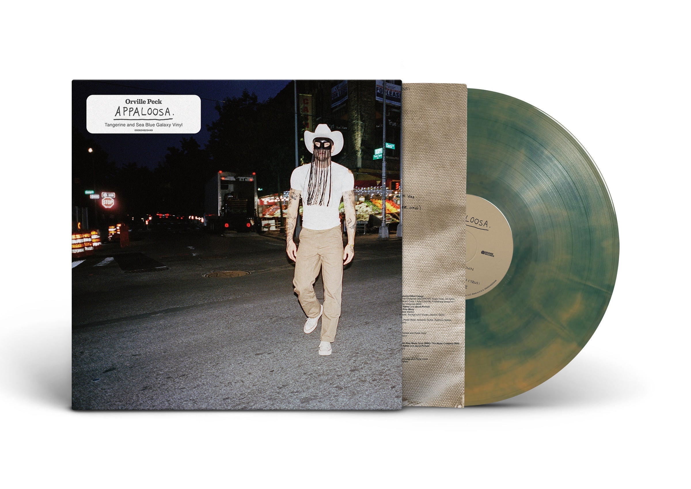 Orville Peck | Appaloosa (Indie / D2C Exclusive) [Tangerine & Sea Blue Galaxy Vinyl] | Vinyl