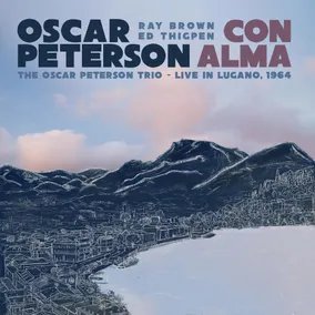 Oscar Peterson - Con Alma: The Oscar Peterson Trio Live In Lugano 1964 (RSD Exclusive, Limited Edition, Clear Vinyl, Blue) (RSD11.24.23) | Vinyl