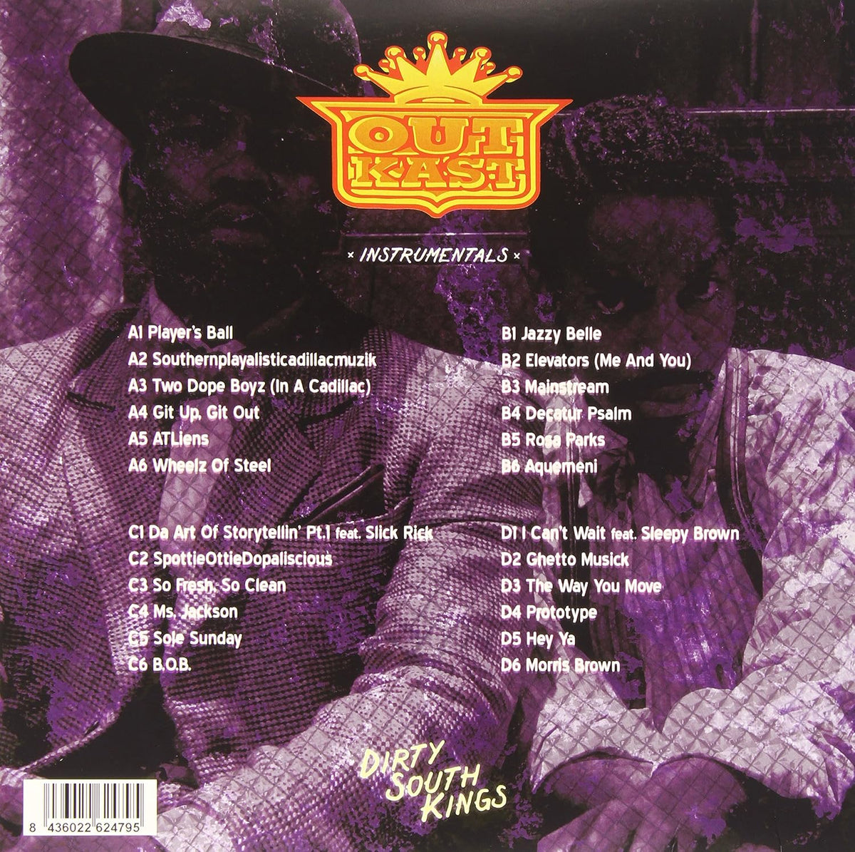 Outkast - Dirty South Kings: Instrumentals [Import] (2 Lp's) | Vinyl