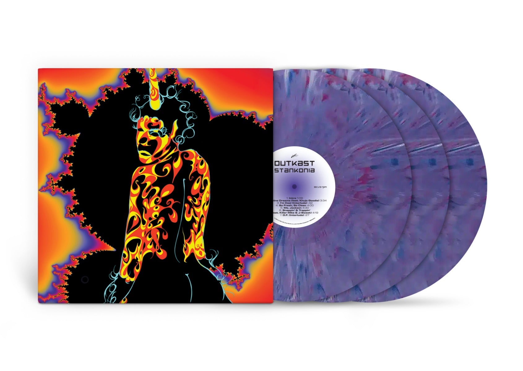 Outkast | Stankonia (25Th Anniversary Edition) (Purple Marble Vinyl) [3LP] | Vinyl
