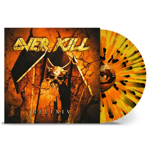 Overkill | Reli Xiv (Indie Exclusive, Yellow, Orange & Black Splatter Colored Vinyl) | Vinyl