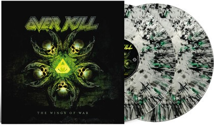 Overkill - The Wings of War (Limited Edition, Clear Vinyl W/ Crushed Black & Green Splatter Colored Vinyl, Gatefold LP Jacket, Reissue) (2 Lp's) | Vinyl