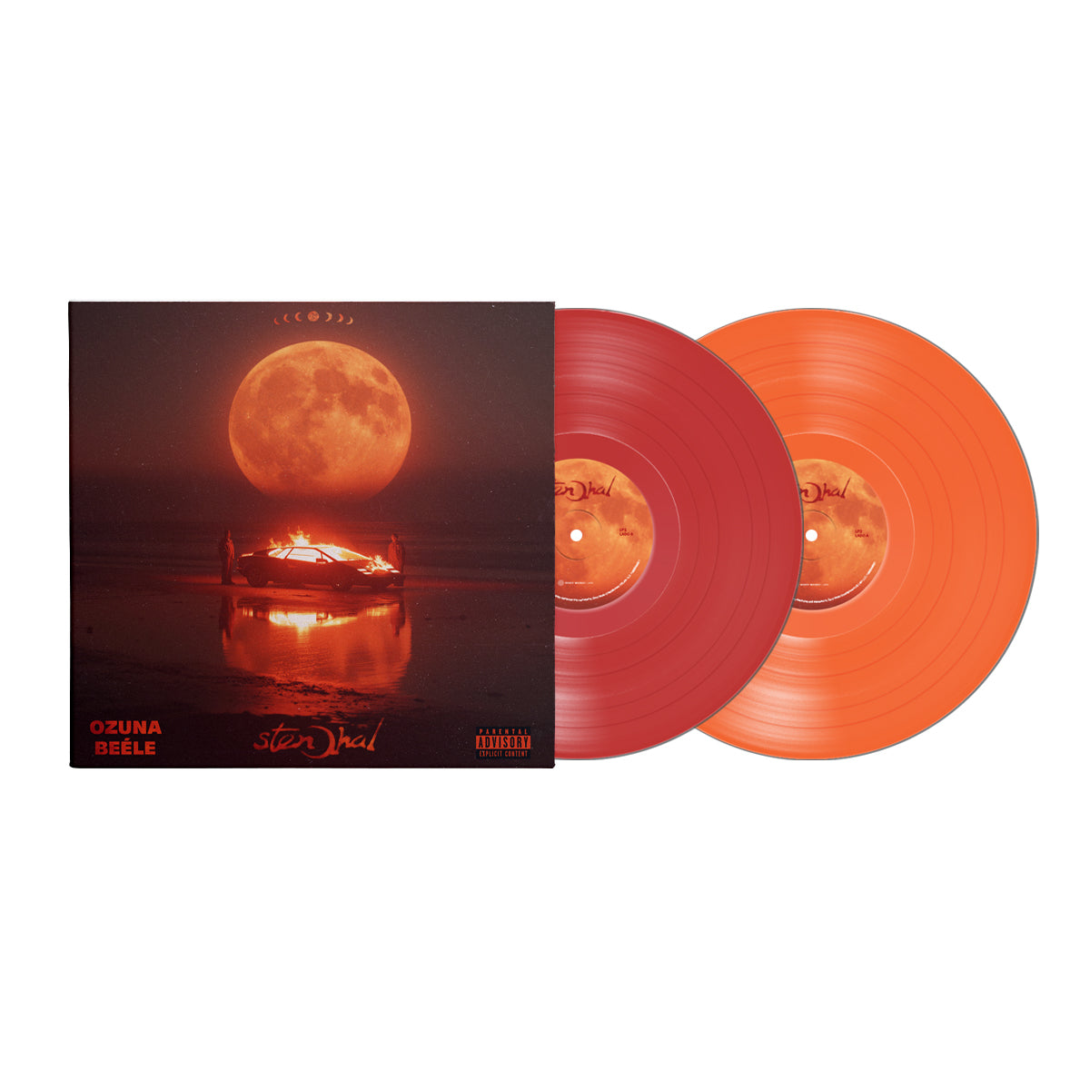 Ozuna & Beele | Stendhal [Orange Crush & Apple Red Colored Vinyl] [2LP] | Vinyl