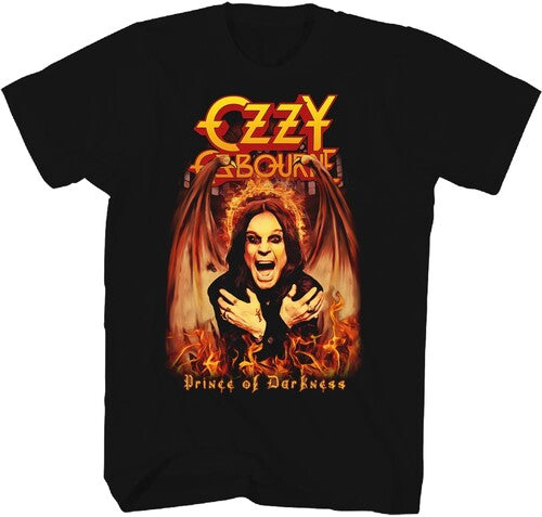 Ozzy Osbourne - Ozzy Osbourne - Prince of Darkness Demon Wings T-Shirt - XL Black TS0102OZZA4 | Apparel