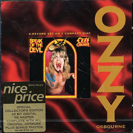 Ozzy Osbourne - Speak Of The Devil (UK) | CD