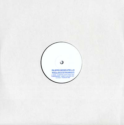 FILIPPO NAUGHTY MOSCATELLO - Pagliaccio Remixes | Vinyl