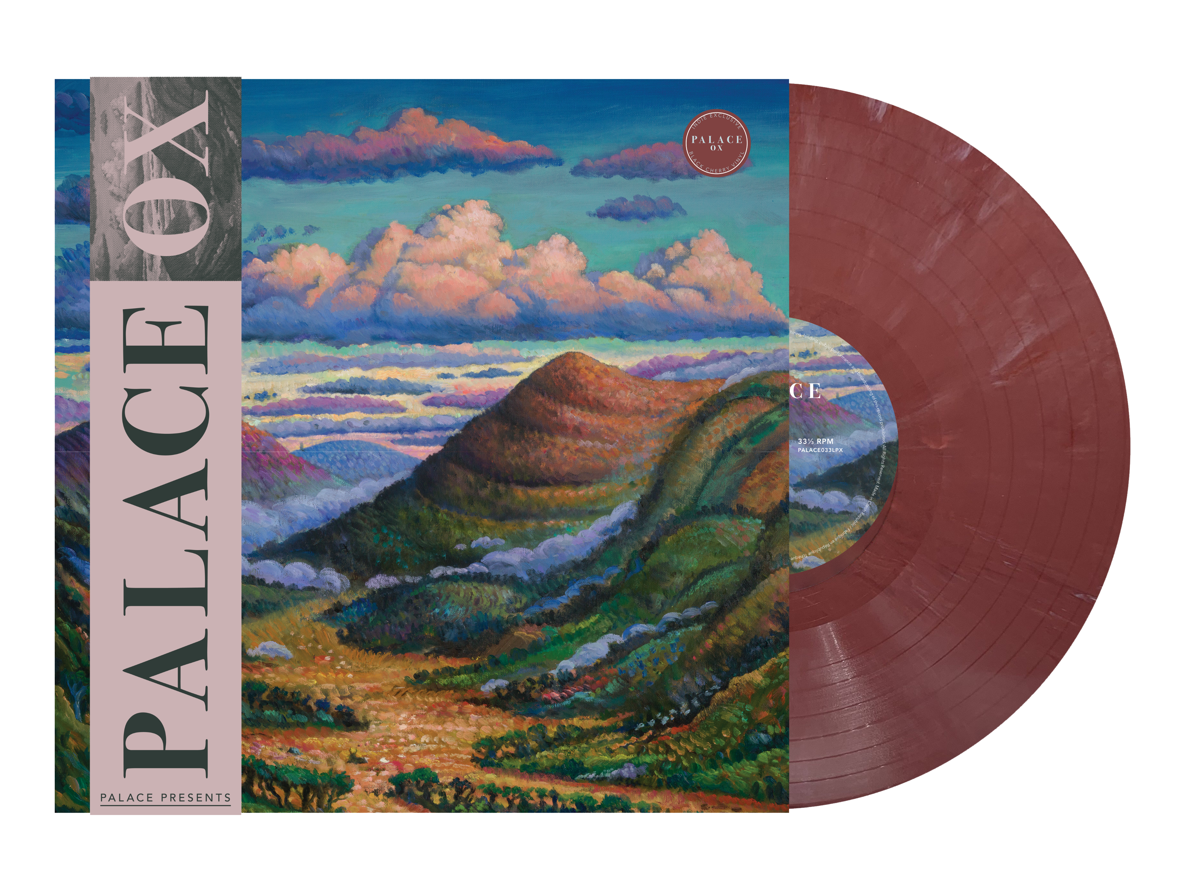 Palace - Ox (Indie Exclusive) [Black Cherry] | Vinyl