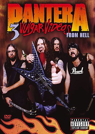 Pantera - 3 Vulgar Videos From Hell (2Pc) / (Dol) | DVD