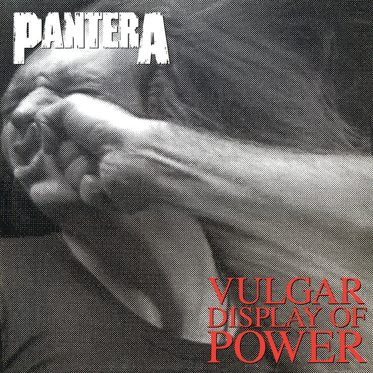 Pantera - Vulgar Display Of Power (Brick & Mortar Exclusive) (White & Gray Marble Colored Vinyl) | Vinyl