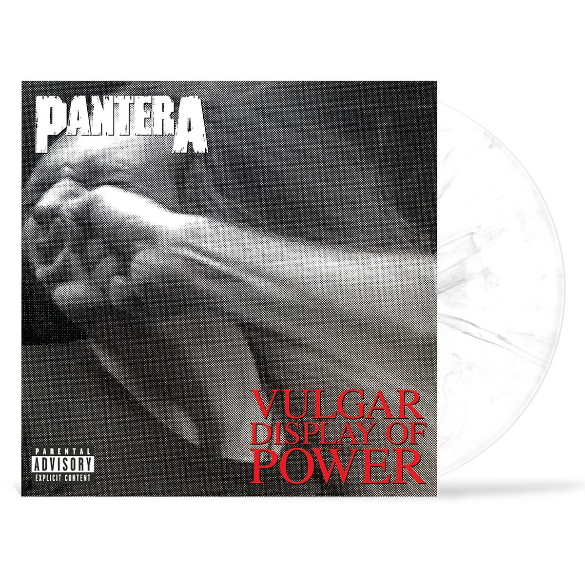 Pantera - Vulgar Display Of Power (Brick & Mortar Exclusive) (White & Gray Marble Colored Vinyl) | Vinyl