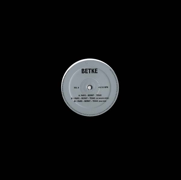 BETKE - Paris-Beirut-Texas | Vinyl
