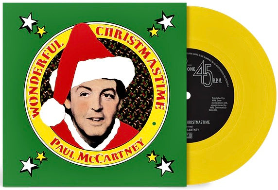 Paul Mccartney - Wonderful Christmastime [Canary Yellow 7" Single] | Vinyl