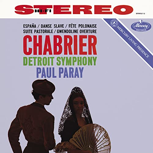 Paul Paray/Detroit Symphony Orchestra - The Music Of Chabrier (Mercury Living Presence Series) [Half-Speed LP] | Vinyl