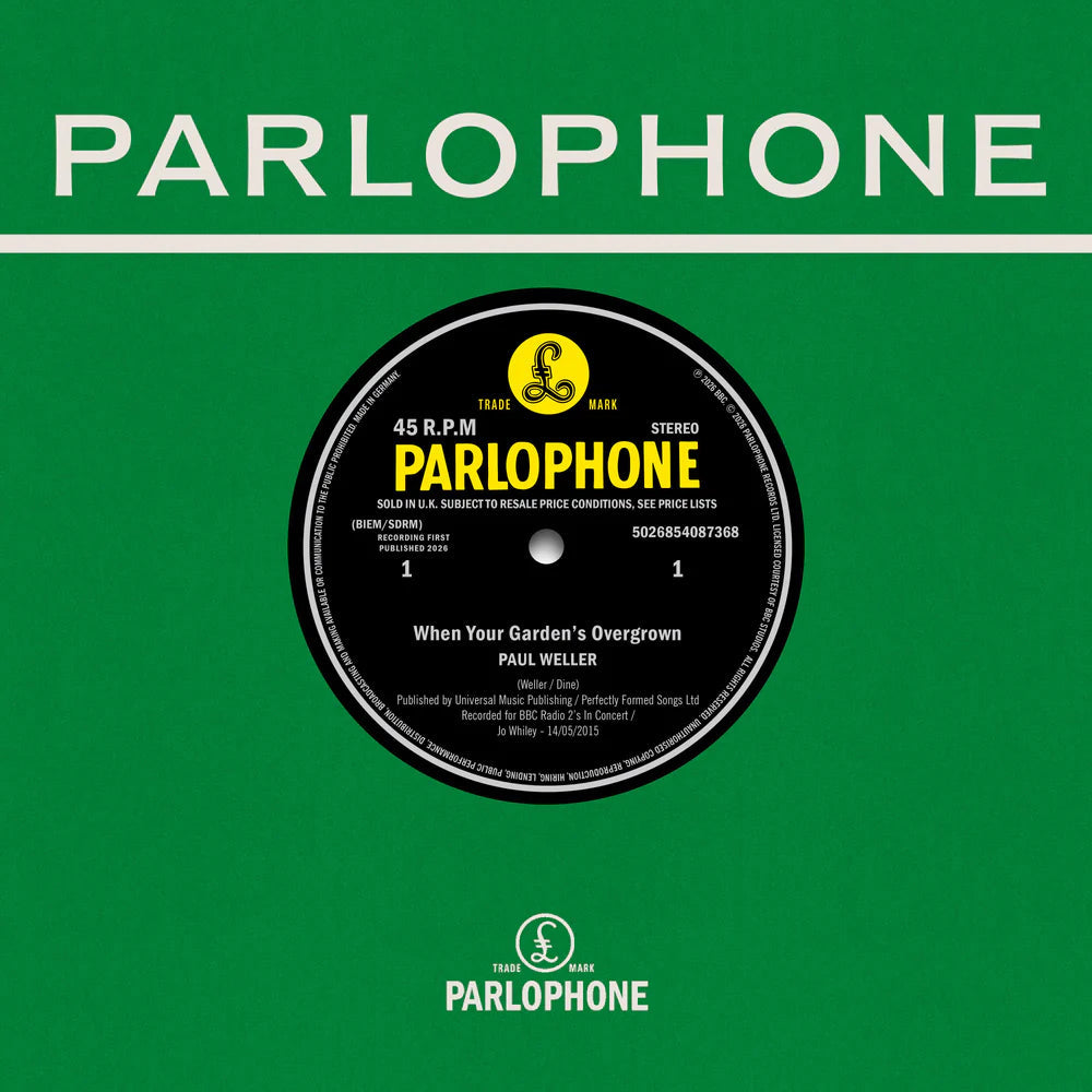 Paul Weller - When Your Garden’S Overgrown / Boy About Town (Weller At The Bbc Vol. 2) (7") [Rsd 4.18.26] | Vinyl