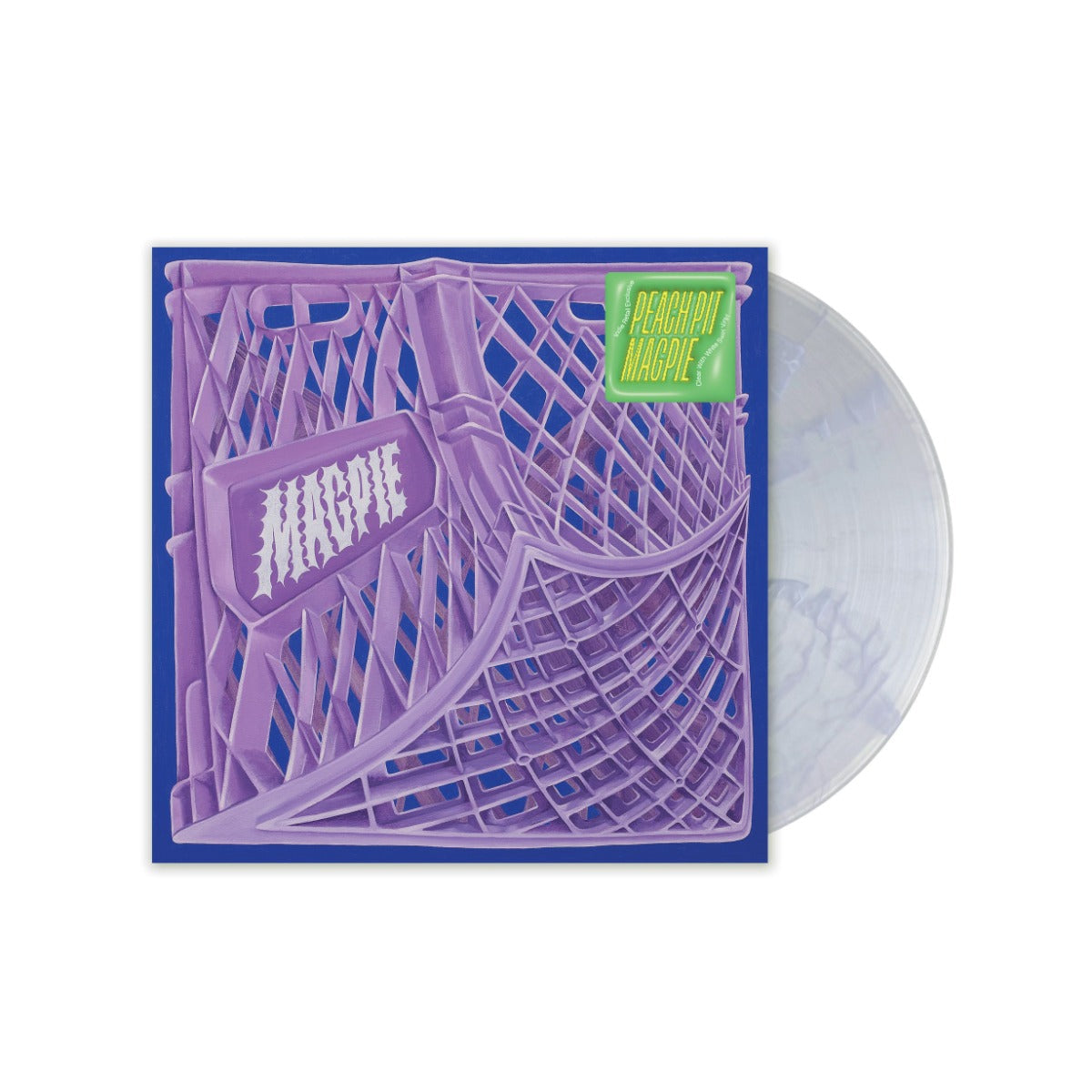 Peach Pit - Magpie (Indie Exclusive, Clear White With Swirl Colored Vinyl) | Vinyl