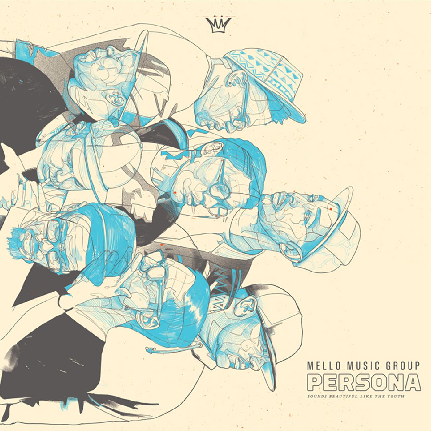 Mello Music Group | Persona (CLEAR & COLOR RORSCHACH VINYL) | Vinyl