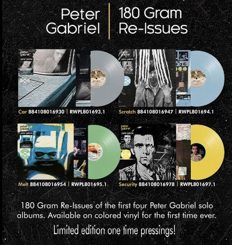 Peter Gabriel | Peter Gabriel 1: Car (180 Gram Silver Colored Vinyl, Digital Download Card) | Vinyl - 0