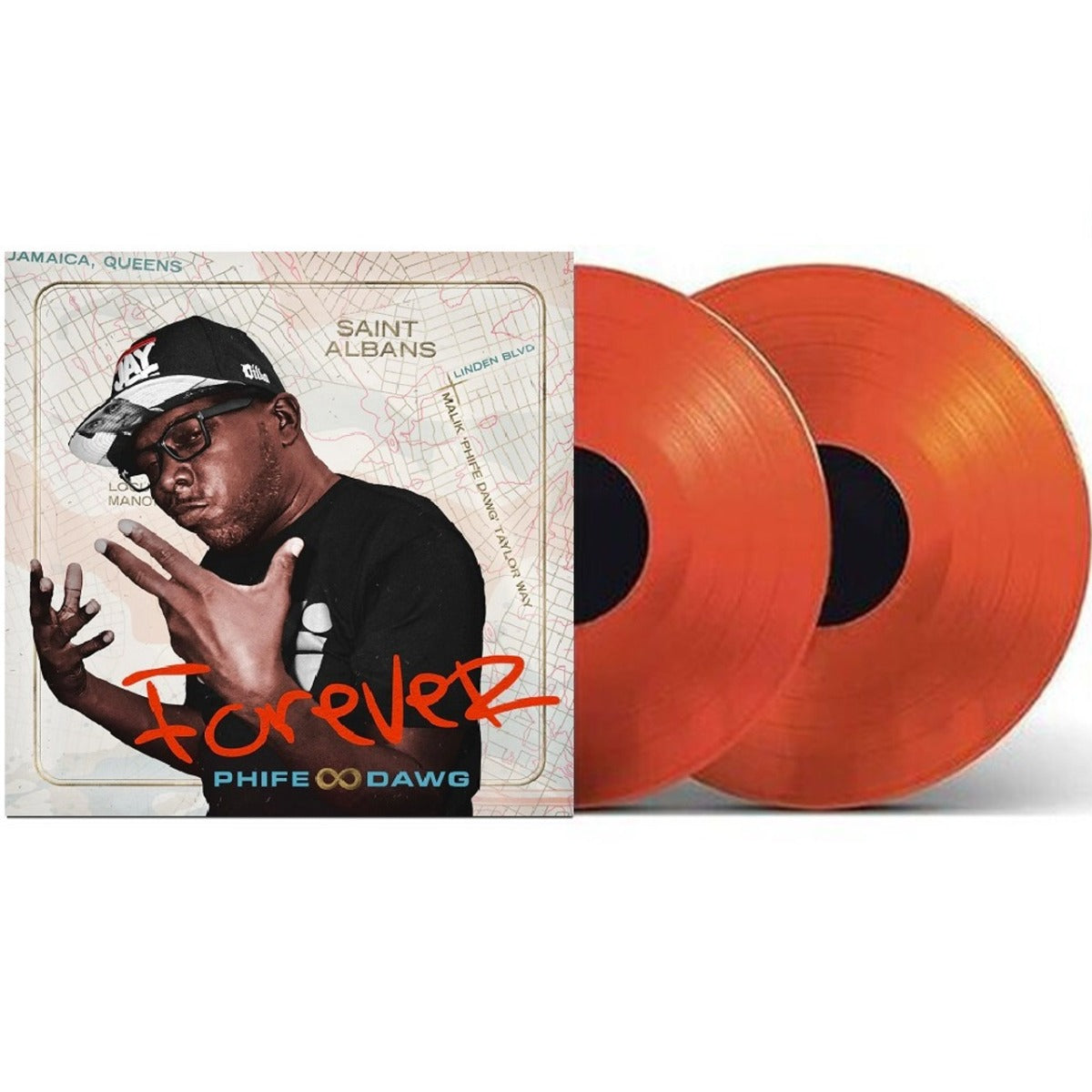 Phife Dawg | Forever (Indie Exclusive, Neon Orange Colored Vinyl) (2 Lp's) | Vinyl