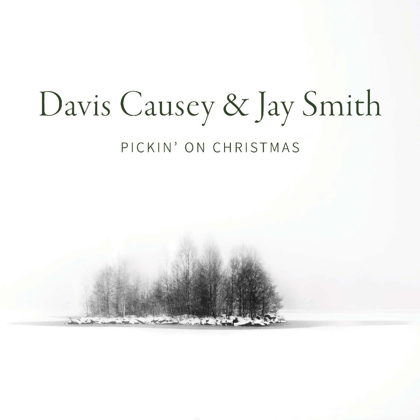 Davis & Jay Smith Causey | Pickin' On Christmas ("SNOWGLOBE" CLEAR W/WHITE FLECKED VINYL) | Vinyl